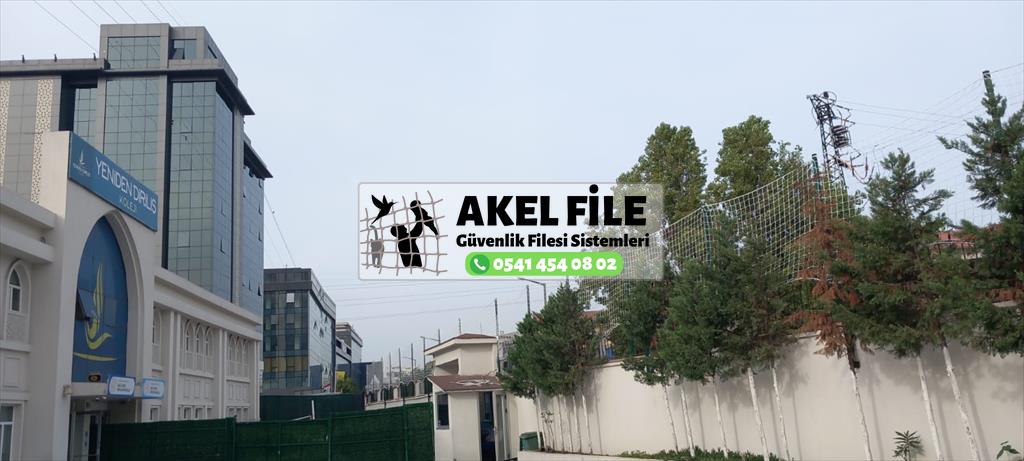 Yeniden diriliş koleji 
Okul çevresi tampon file
( top kaçma filesi 0541 454 08 02